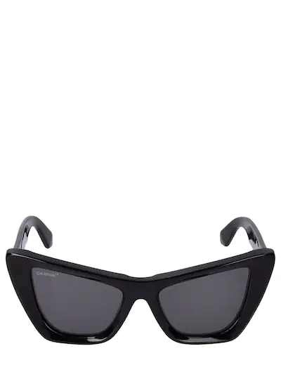 Official Off-White Edvard cat-eye acetate sunglasses store sale